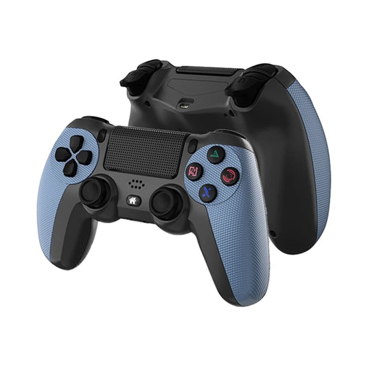 Mando de juego para PS4 Inalámbrico Bluetooth 4.0 con luz V2, puerto para auriculares con doble vibración, giroscopio de seis ejes