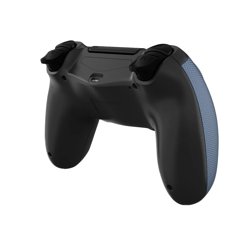 Mando de juego para PS4 Inalámbrico Bluetooth 4.0 con luz V2, puerto para auriculares con doble vibración, giroscopio de seis ejes