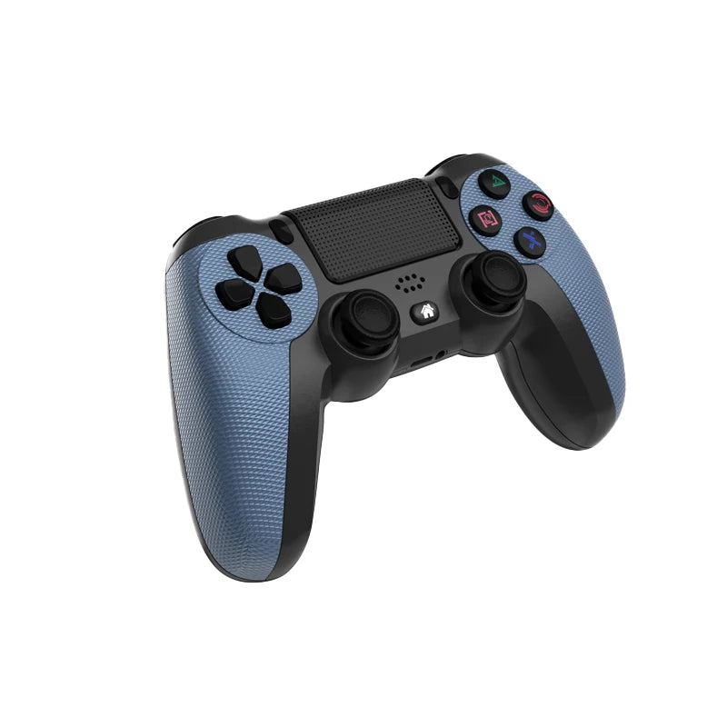 Mando de juego para PS4 Inalámbrico Bluetooth 4.0 con luz V2, puerto para auriculares con doble vibración, giroscopio de seis ejes