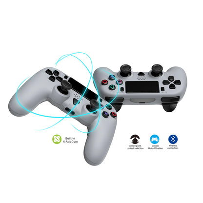 Controlador Mando  PS5 Slim, Gamepad para PC con o sin Cable, altavoz externo, Conector para Auriculares de 3,5 mm