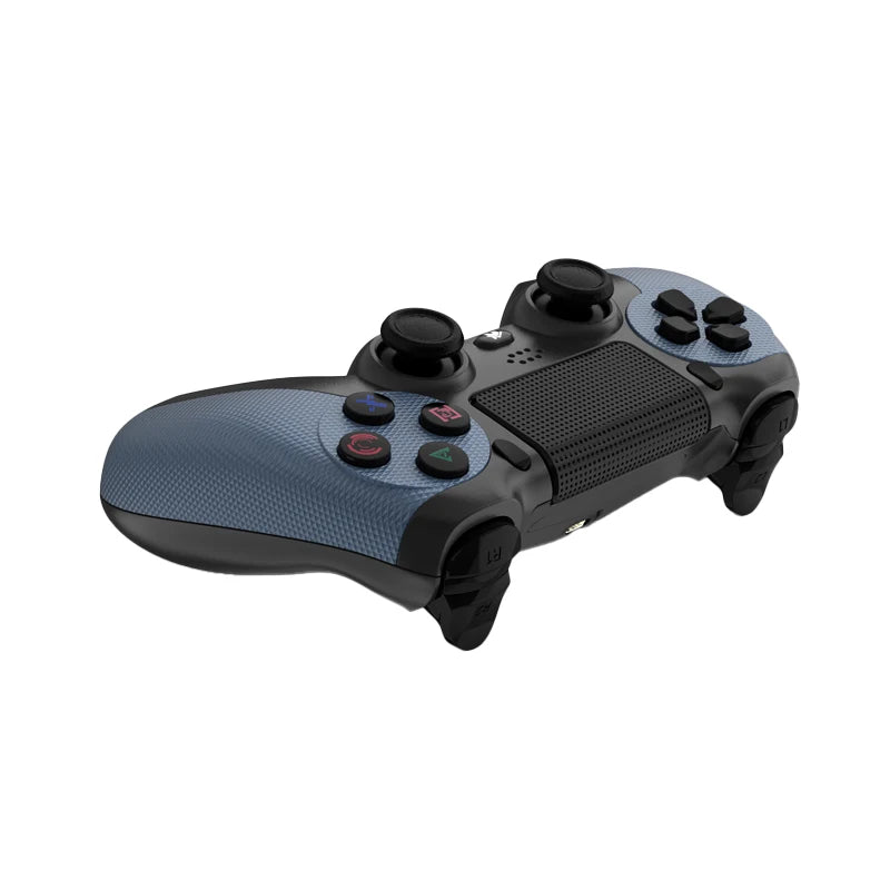 Mando de juego para PS4 Inalámbrico Bluetooth 4.0 con luz V2, puerto para auriculares con doble vibración, giroscopio de seis ejes